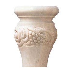 Bordeaux Bunn Foot 3-1/2" X 4-1/2" Maple Bordeaux Bunn Foot 3-1/2" X 4-1/2" Maple