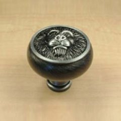 Roman 1-1/4 Inch Diameter Antique Pewter Cabinet Knob Roman 1-1/4 Inch Diameter Antique Pewter Cabinet Knob