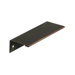 Edge Pulls 3-3/4 Inch Center to Center Oil Rubbed Bronze Finger Pull Edge Pulls 3-3/4 Inch Center to Center Oil Rubbed Bronze Finger Pull