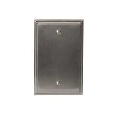 Mulholland Blank Wall Plate Satin Nickel Mulholland Blank Wall Plate Satin Nickel