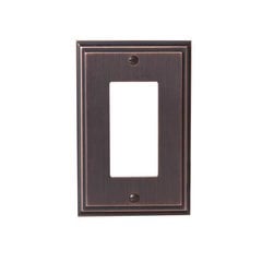 Mulholland One Rocker Wall Plate Oil Rubbed Bronze Mulholland One Rocker Wall Plate Oil Rubbed Bronze