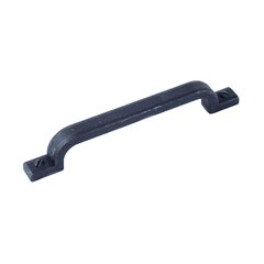 Raw Authentic Pull 5-1/16 inch Center to Center Matte Black Steel Raw Authentic Pull 5-1/16 inch Center to Center Matte Black Steel