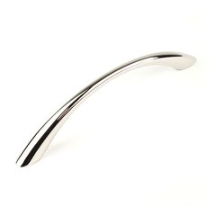 Metro 5-1/16 Inch Center to Center Polished Nickel Cabinet Pull Metro 5-1/16 Inch Center to Center Polished Nickel Cabinet Pull