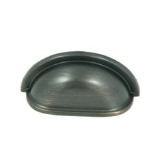 Princeton 3 Inch Center to Center Oil Rubbed Bronze Cabinet Cup Pull Princeton 3 Inch Center to Center Oil Rubbed Bronze Cabinet Cup Pull
