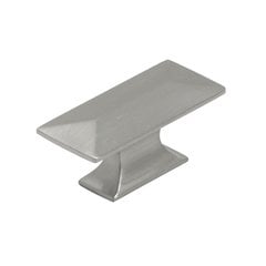 Bungalow 2-5/16 Inch Length Satin Nickel Cabinet Knob Bungalow 2-5/16 Inch Length Satin Nickel Cabinet Knob