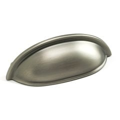 Solid Brass Traditional Designs 3 Inch Center to Center Antique Nickel Cabinet Pull Solid Brass Traditional Designs 3 Inch Center to Center Antique Nickel Cabinet Pull