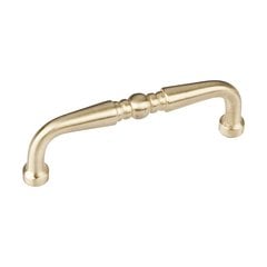 Madison 3 Inch Center to Center Satin Brass Cabinet Pull Madison 3 Inch Center to Center Satin Brass Cabinet Pull