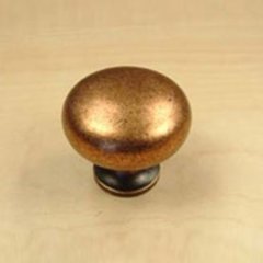 Hartford 1-1/4 Inch Diameter Aged Copper Cabinet Knob Hartford 1-1/4 Inch Diameter Aged Copper Cabinet Knob