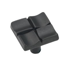 Tidal 1 Inch Diameter Black Iron Cabinet Knob Tidal 1 Inch Diameter Black Iron Cabinet Knob
