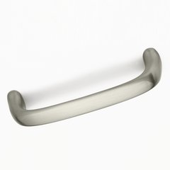 Dulcet 3-3/4 Inch Center to Center Satin Nickel Cabinet Pull Dulcet 3-3/4 Inch Center to Center Satin Nickel Cabinet Pull