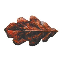 Leaves 2-1/4 Inch Diameter Brass Hand Tinted Cabinet Knob Leaves 2-1/4 Inch Diameter Brass Hand Tinted Cabinet Knob