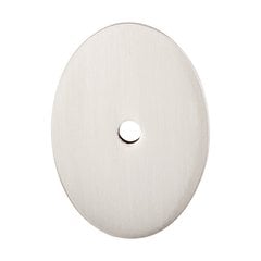 Sanctuary 1-3/4 Inch Length Brushed Satin Nickel Back-plate Sanctuary 1-3/4 Inch Length Brushed Satin Nickel Back-plate