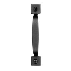 Smooth Iron 4-1/16 Inch Center to Center Black Iron Cabinet Pull Smooth Iron 4-1/16 Inch Center to Center Black Iron Cabinet Pull