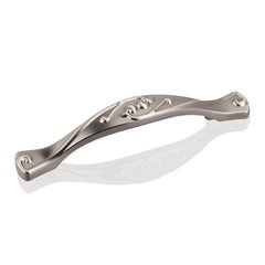 Kensington 3-3/4 Inch Center to Center Bright Nickel Brushed with Dull Lacquer Cabinet Pull Kensington 3-3/4 Inch Center to Center Bright Nickel Brushed with Dull Lacquer Cabinet Pull