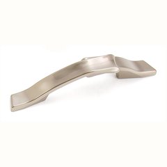 Diva 4 Inch Center to Center Satin Nickel Cabinet Pull Diva 4 Inch Center to Center Satin Nickel Cabinet Pull