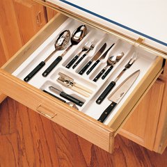 Cutlery Tray 21.875 inch W x 21.25 inch D - Textured White Cutlery Tray 21.875 inch W x 21.25 inch D - Textured White