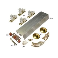 138F Series Bypass Track and Hardware Set for 2 Doors 48" 138F Series Bypass Track and Hardware Set for 2 Doors 48"