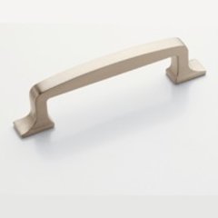 Westerly 3-3/4 Inch Center to Center Satin Nickel Cabinet Pull Westerly 3-3/4 Inch Center to Center Satin Nickel Cabinet Pull