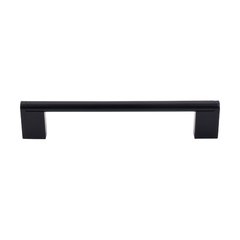 Bar Pull 6-5/16 Inch Center to Center Flat Black Cabinet Pull Bar Pull 6-5/16 Inch Center to Center Flat Black Cabinet Pull