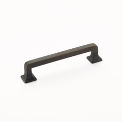 Menlo Park 4 Inch Center to Center Ancient Bronze Cabinet Pull Menlo Park 4 Inch Center to Center Ancient Bronze Cabinet Pull