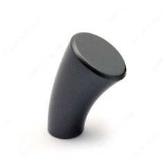 Abstract 13/16 Inch Diameter Graphite Cabinet Knob Abstract 13/16 Inch Diameter Graphite Cabinet Knob