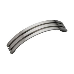 Axis 3-3/4 Inch Center to Center Satin Nickel Cabinet Pull Axis 3-3/4 Inch Center to Center Satin Nickel Cabinet Pull