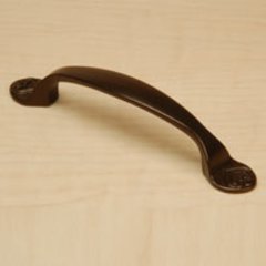 Iris 3-3/4 Inch Center to Center Light Oil Rubbed Bronze Cabinet Pull Iris 3-3/4 Inch Center to Center Light Oil Rubbed Bronze Cabinet Pull
