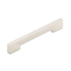 Italian Designs-Aria 3-3/4 Inch Center to Center Satin Nickel Cabinet Pull Italian Designs-Aria 3-3/4 Inch Center to Center Satin Nickel Cabinet Pull