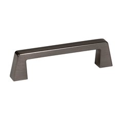 Blackrock 3-3/4 Inch Center to Center Gunmetal Cabinet Pull Blackrock 3-3/4 Inch Center to Center Gunmetal Cabinet Pull