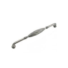 French Twist 8 Inch Center to Center Antique Pewter Cabinet Pull French Twist 8 Inch Center to Center Antique Pewter Cabinet Pull