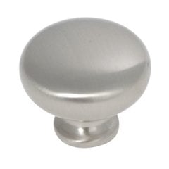 Cottage 1-1/4 Inch Diameter Satin Nickel Cabinet Knob Cottage 1-1/4 Inch Diameter Satin Nickel Cabinet Knob