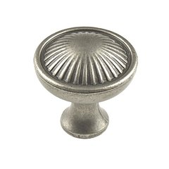 Sunglow 1-3/16 Inch Diameter Aged Pewter Cabinet Knob Sunglow 1-3/16 Inch Diameter Aged Pewter Cabinet Knob