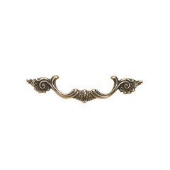 Louis XV 2-1/2 Inch Center to Center Burnished Brass Cabinet Pull Louis XV 2-1/2 Inch Center to Center Burnished Brass Cabinet Pull