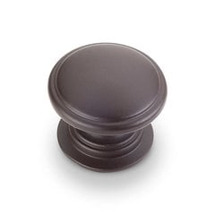 Durham 1-1/4 Inch Diameter Oil Rubbed Bronze Cabinet Knob Durham 1-1/4 Inch Diameter Oil Rubbed Bronze Cabinet Knob