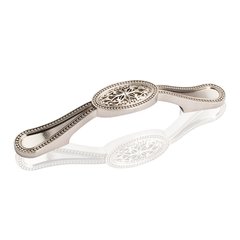 Odessa 3-3/4 Inch Center to Center Satin Nickel Cabinet Pull Odessa 3-3/4 Inch Center to Center Satin Nickel Cabinet Pull