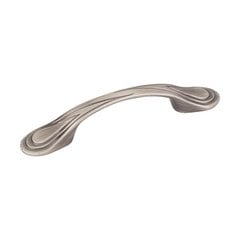 Westbury 3 Inch Center to Center Bright Nickel Brushed with Dull Lacquer Cabinet Pull Westbury 3 Inch Center to Center Bright Nickel Brushed with Dull Lacquer Cabinet Pull