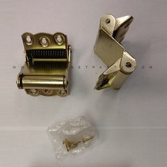 9700 Gate Double Acting Spring Hinge - Satin Brass 9700 Gate Double Acting Spring Hinge - Satin Brass