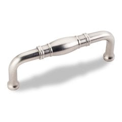Durham 3 Inch Center to Center Bright Nickel Brushed with Dull Lacquer Cabinet Pull Durham 3 Inch Center to Center Bright Nickel Brushed with Dull Lacquer Cabinet Pull