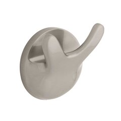 Astra Double Robe Hook Satin Nickel Astra Double Robe Hook Satin Nickel