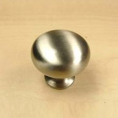 Hartford 1-1/4 Inch Diameter Dull Satin Nickel Cabinet Knob Hartford 1-1/4 Inch Diameter Dull Satin Nickel Cabinet Knob