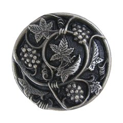 Tuscan 1-5/16 Inch Diameter Antique Pewter Cabinet Knob Tuscan 1-5/16 Inch Diameter Antique Pewter Cabinet Knob