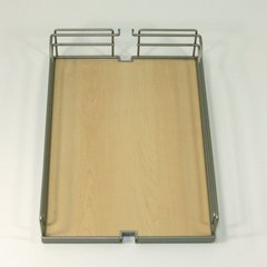 Arena Plus Tray 11-5/8" D Chrome/Maple Arena Plus Tray 11-5/8" D Chrome/Maple
