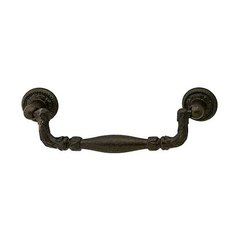 Artisan 3-3/4 Inch Center to Center Oil Rubbed Bronze Cabinet Bail Pull Artisan 3-3/4 Inch Center to Center Oil Rubbed Bronze Cabinet Bail Pull
