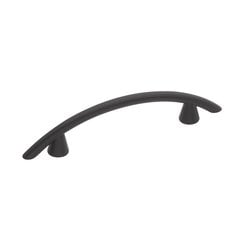 Metropolis 2-1/2 Inch Center to Center Matte Black Cabinet Pull Metropolis 2-1/2 Inch Center to Center Matte Black Cabinet Pull