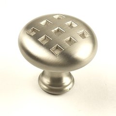 Majestic 1-3/8 Inch Diameter Dull Satin Nickel Cabinet Knob Majestic 1-3/8 Inch Diameter Dull Satin Nickel Cabinet Knob