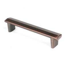 L'Attitude 5-1/16 Inch Center to Center Antique Bronze W/ Copper Cabinet Pull L'Attitude 5-1/16 Inch Center to Center Antique Bronze W/ Copper Cabinet Pull