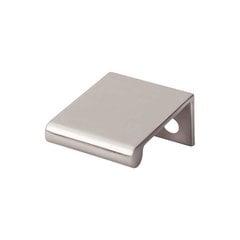 Mercer 5/8 Inch Center to Center Brushed Satin Nickel Finger Pull Mercer 5/8 Inch Center to Center Brushed Satin Nickel Finger Pull