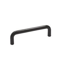Midway Plastic Pull 3-1/2" C/C Black Midway Plastic Pull 3-1/2" C/C Black