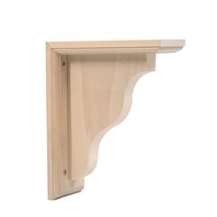 CR370 Front Mount Corbel 9 inch H-Maple CR370 Front Mount Corbel 9 inch H-Maple