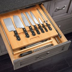 Cutlery Drawer for 24 inch Cabinets with Knives Cutlery Drawer for 24 inch Cabinets with Knives